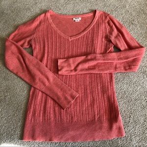 Salmon Colored Sweater